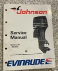 Omc Johnson Evinrude Service Manual 507756 Models 60 Thru 70 Printed 1988 Used. Price: $45.00.
