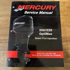 Mercury 90-855348R02, 200/225 Optimax Direct Fuel Injection Service Manual Used. Price: $27.95.