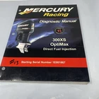 Mercury Racing 300XS Optimal Direct Fuel Injection Diagnostic Manual 2006 Used. Price: $69.99.