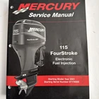 Mercury 90-881980, Service Manuals, 115 Fourstroke Efi, Starting 2001, Oem Used. Price: $22.00.