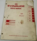 1970 Evinrude Mate 1/2 Hp Service Manual # 4681 Used. Price: $6.95.