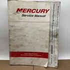 2005 Mercury 105/140 JET/135/150/175/200/225 Service Manual 90-824052R3 Distre Used. Price: $44.95.