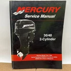 Mercury 30/40 2-CYLINDER Outboard Service Repair Manual 90-826148R03 Used. Price: $19.99.