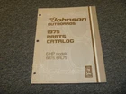 1975 Johnson 6R75 6RL75 6HP Outboard Motor Final Parts Catalog Manual 387013 Xo Used. Price: $61.07.