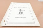 Johnson Sea Horse 25 RD-17C & RDL-17C Model Parts Catalog 376510 Used. Price: $5.00.