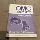 979658, 0979658 Parts Catalog, Omc Stern Drive 90/120/155/215/235 Used. Price: $10.00.