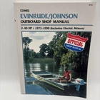 Evinrude/johnson 2-40 Hp Ob 73-1990 By Penton Staff (2000, Trade Paperback) Good. Price: $40.69.