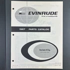 Omc 1967 Evinrude Parts Catalog Hp Fastwin 18702R 18703R Vtg Used. Price: $14.95.
