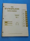 1968 Evinrude 4486 Service Manual Speedifour Starflite 85 Hp Models Omc Used. Price: $19.99.