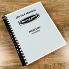 Mercury Marine Outboard 39 60 75 100 110 200 300 350 400 Service Manual Brand. Price: $56.97.