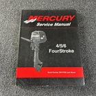 Mercury 90-879276001 4HP 5HP 6HP Fourstroke Service Manual 2011 Used. Price: $12.00.