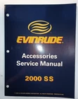 Omc Brp Evinrude 0787065 2000 "ss" Accessories Service Manual Used. Price: $9.95.