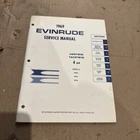1969 Evinrude 4590 Service Manual Lightwin Yachtwin Hp 4902 4906 4936 Omc Used. Price: $30.00.