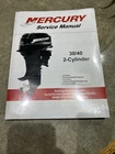 New Sealed Service Manual Mercury/mariner 30/40 2-CYLINDER 90-826148R03. Price: $49.99.