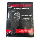Mercury 90-883728, 150/175/200 Electronic Fuel Injection Service Manual (2002) Used. Price: $42.99.