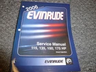 2006 Evinrude 115 135 150 175 Hp Di Motor Shop Service Repair Manual Sd Xz Used. Price: $64.59.
