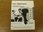 1971 Johnson Hp Model 6R71 6RL71 Outboard Service Manual P/n JM-7103 Used. Price: $29.99.