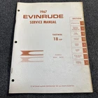 1967 Evinrude Fastwin Hp Models 18702,18703 Service Manual Item 4355 Used. Price: $35.00.