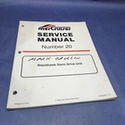 Mercury Mercruiser Service Manual #20 Blackhawk Stern Drive Unit 90-823228 Used. Price: $18.00.