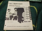 1971 Johnson Hp 125ESL71 Outboard Motor Service Manual Used. Price: $12.88.