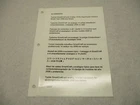 90-899860005 2007 Smartcraft & Analog Harness Diagram 14-PIN Mercury 2006-07 Used. Price: $13.70.