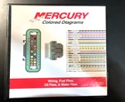 Mercury 90-899755001 Vo 2 Wiring-fuel Flow-oil -water Colored Diagrams Used. Price: $49.95.