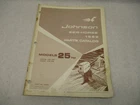 383869 1969 Johnson Sea-horse Outboard Parts Catalog 25 Hp Models Used. Price: $13.95.