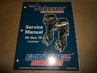 1996 Johnson Evinrude Outboards Manual Thru 70 3-CYLINDER 507125 Oem Used. Price: $77.99.