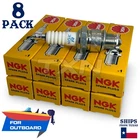 8 Ngk Spark Plugs - For Tohatsu M12C Outboard Motor New. Price: $36.77.