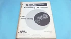 1967 Omc 120HP CU-15S CUE-15S Stern Drive Parts Catalog Used. Price: $12.45.