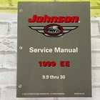 1999 Omc Johnson Service Manual 9.9 15 20 25 30 Hp Ee P/n 787028 Oem Used. Price: $29.99.