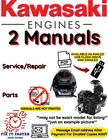 Kawasaki FG150G Engine Manual Service Repair Shop Parts Pdf On Usb Like. Price: $30.00.