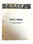Force Outboards Ob 3874-1, 90/100/105/115/125/140 Hp Service Manual Used. Price: $24.99.