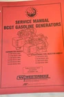 Westerbeke Service Manual Bcgt Gas. Generators, Carb. And Efi Models Used. Price: $15.00.