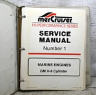 1990 Mercury Mercruiser Service Manual #1 Marine Engines Gm V-8 V8 90-817110 Used. Price: $37.00.