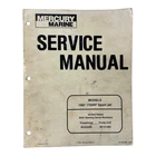 Mercury Marine Service Manual 175XR2 Sport Jet (1997) 90-852396 Used. Price: $19.99.