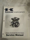Kawasaki Service Manual Book FA76 FA130 FA210 Acceptable. Price: $35.00.