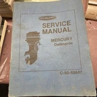 Service Manual, Mercury Outboards, C-90-68647, Paperback Boat Repair Used. Price: $25.00.