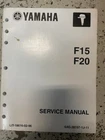 Yamaha F15 F20 4 Stroke Outboard Service Shop Repair Manual Oem LIT-18616-02-96 New. Price: $169.99.