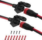 Trolling Motor Plugs Receptacle Set 12V-48V 2-WIRE 8AWG 50A Quick Connect, Red New. Price: $70.68.