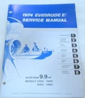 1974 Evinrude Sportwin 9.9 Hp Model 10424-10425 10454-10455 Service Manual 5014 Used. Price: $19.99.