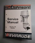 Johnson Evinrude Omc Service Repair Manual 60 - 75 Models 1986 Catalog 507617 Used. Price: $19.00.